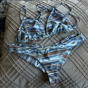 Brazilian Aztec Print Bikini Set🏖️
